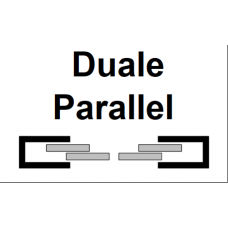 Пенал для раздвижной двери DUALE PARALLEL (ДУАЛЬ ПАРАЛЛЕЛЬ)